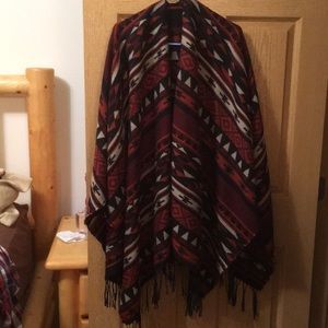 Aztec poncho